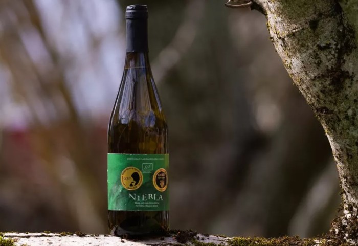 La sidra grancanaria Niebla, medalla de oro en el concurso International Wine & Spirits Awards 2023