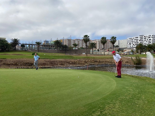 Manuel Sebares ganador absoluto en Las Palmeras Golf