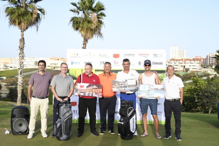 Eustaquio Rodríguez,  ganador del I Torneo Golf & Events Pitch & Putt