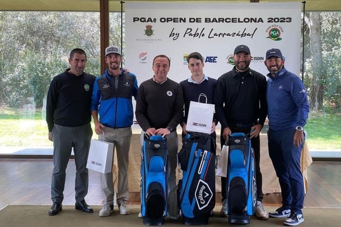 Alfonso Buendía, ganador del Pro-Am del II PGAe Open de Barcelona hosted by Pablo Larrazábal