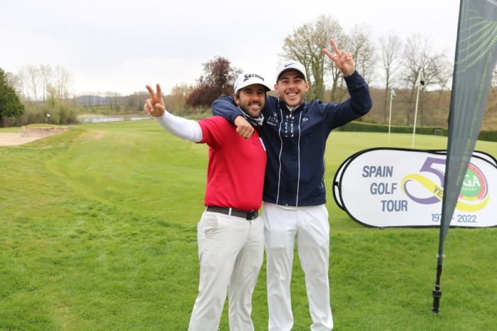 Dani Berná y José Manuel Pardo se llevan el torneo de Dobles con una impresionante vuelta de 59 golpes