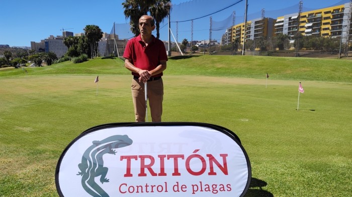 Marcial Domínguez ganador de la 1ª prueba del circuito Tritón Control de Plagas. 