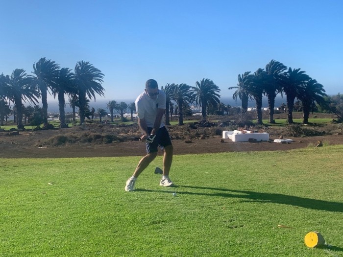 David García, ganador Scratch en Costa Teguise Golf