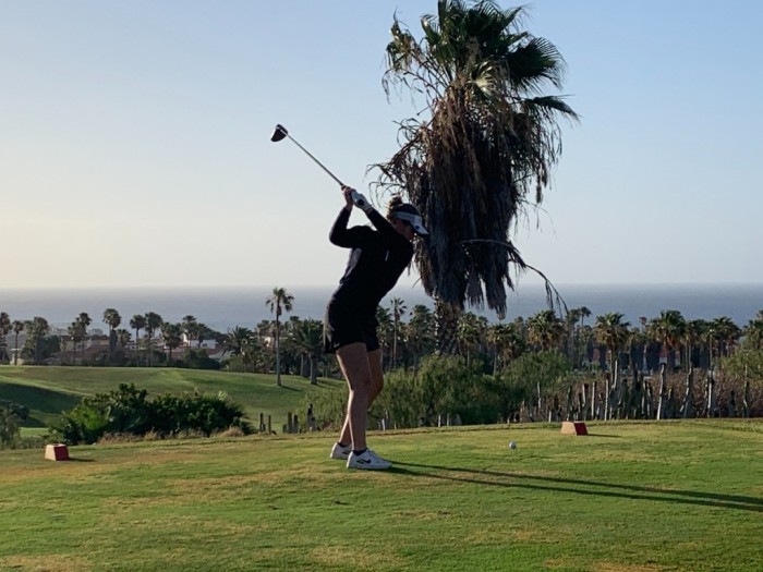 Alicia Fajardo reina en Golf del Sur