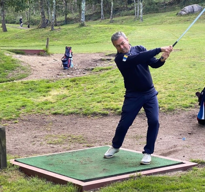 Bernabé González lidera el Campeonato de España Masculino de Pitch & Putt