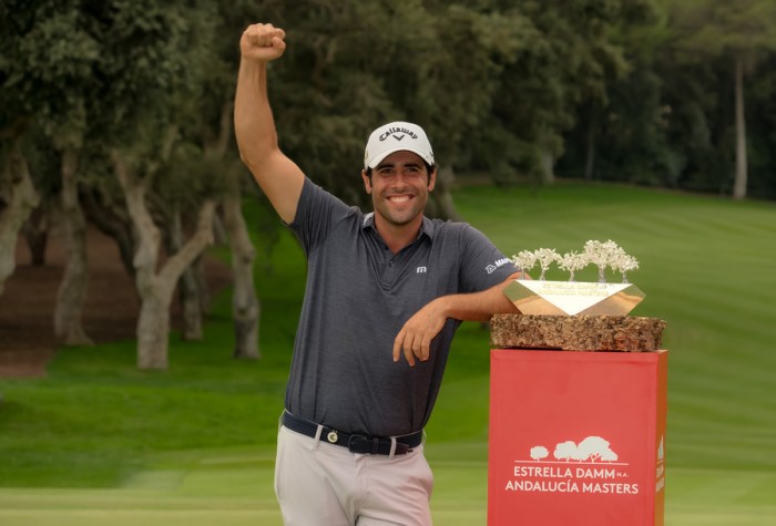 Adrían Otaegui conquista con honores el Estrella Damm N.A. Andalucía Masters