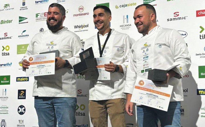 Roberto Couto mejor Chef de Canarias