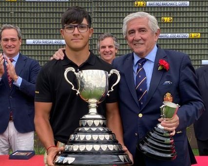 José Antonio Sintes, vencedor de la pretigiosa Copa Nacional Puerta de Hierro