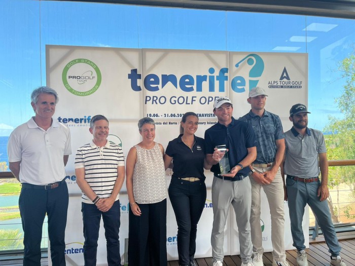 Keunen consigue su 2º título del Alps Tour en el Tenerife Pro Golf Open 2023.