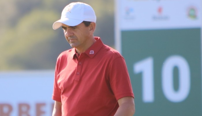 Manuel Quirós líder en el Bizkaia PGAe Open