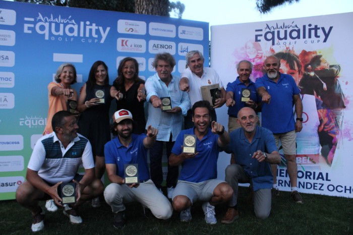 Roldán Rodríguez ganador del II Memorial Blanca Fernández Ochoa en el RACE, tercera prueba del Andalucía Equality Golf Cup