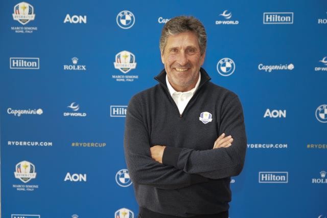 José María Olazábal, vicecapitán europeo en la Ryder Cup 2023.