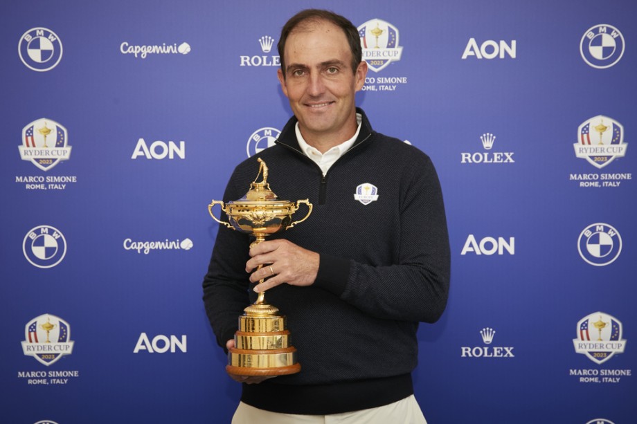 Francesco Molinari vicecapitán para la Ryder Cup 2023 en Roma