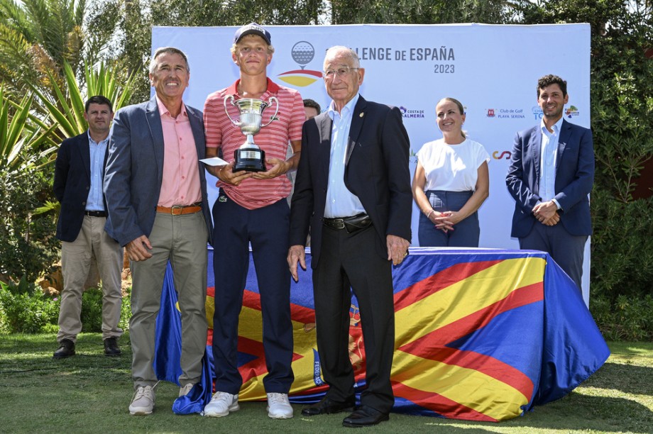 El joven francés  amateur Couvra, flamante ganador del Challenge de España