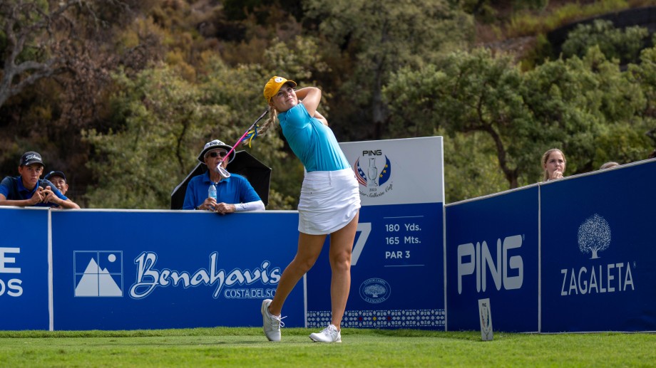 Una Europa contundente pone contra las cuerdas a Estados Unidos en la PING Junior Solheim Cup