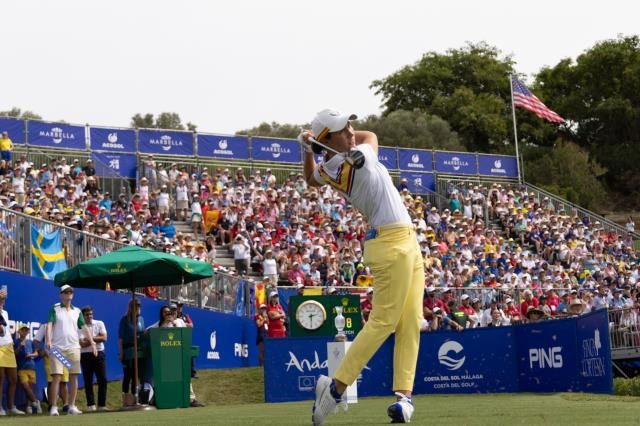 Carlota Ciganda lidera a Europa en la primera jornada de la  Solheim Cup