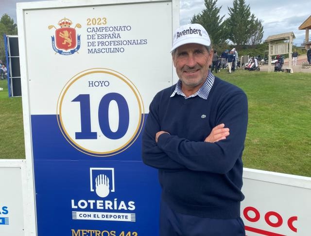 José María Olazábal engalana con su presencia el Campeonato de España de Profesionales