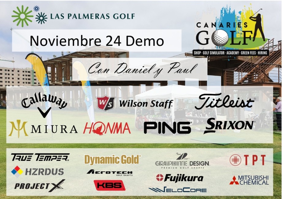Nuevo Demo Fitting de Canaries Golf en Las Palmeras Golf