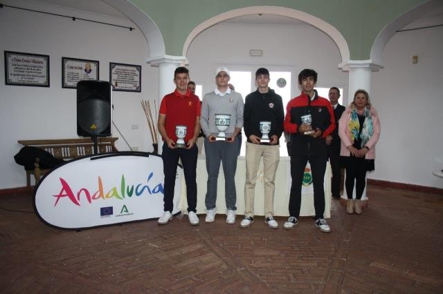 Álvaro Pastor inaugura la nómina de ganadores masculina del año en la Copa de Andalucía