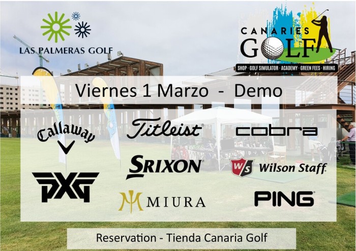 Demo Fitting de Canaries Golf en Las Palmeras Golf