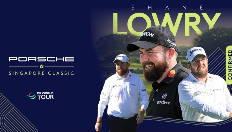 Lowry, campeón del Major, se prepara para el Porsche Singapore Classic