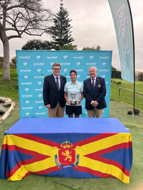 María Velázquez nueva campeona de España Femenino de Pitch & Putt 2024