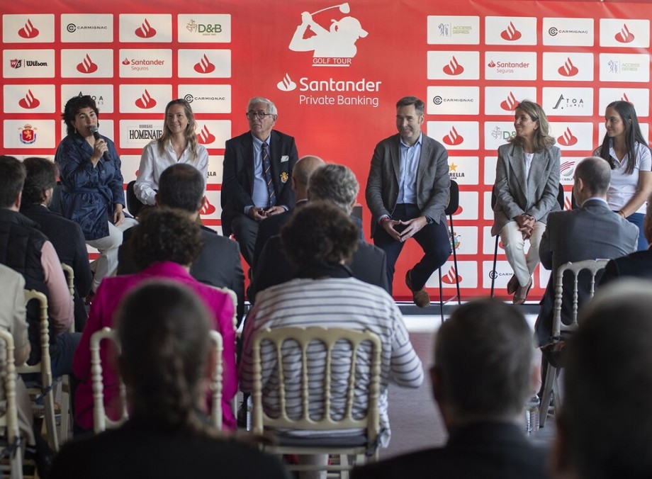 El Santander Golf Tour presenta su calendario 2024 