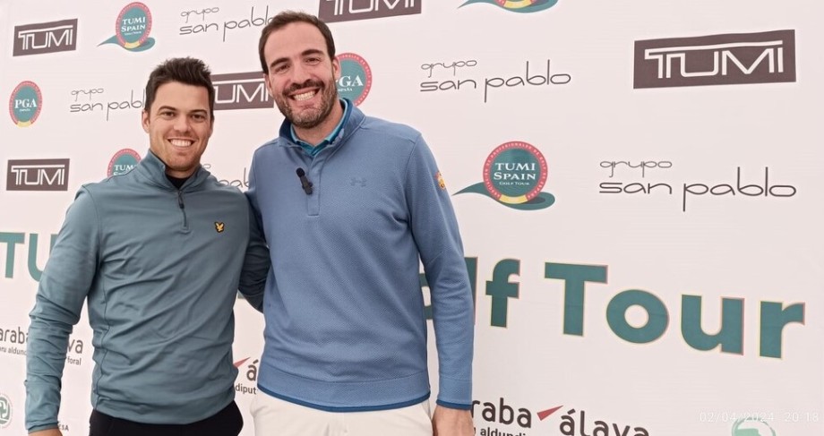 Borja Virto y David Borda (61 golpes) dominan el XX Campeonato Dobles PGA en Izki Golf