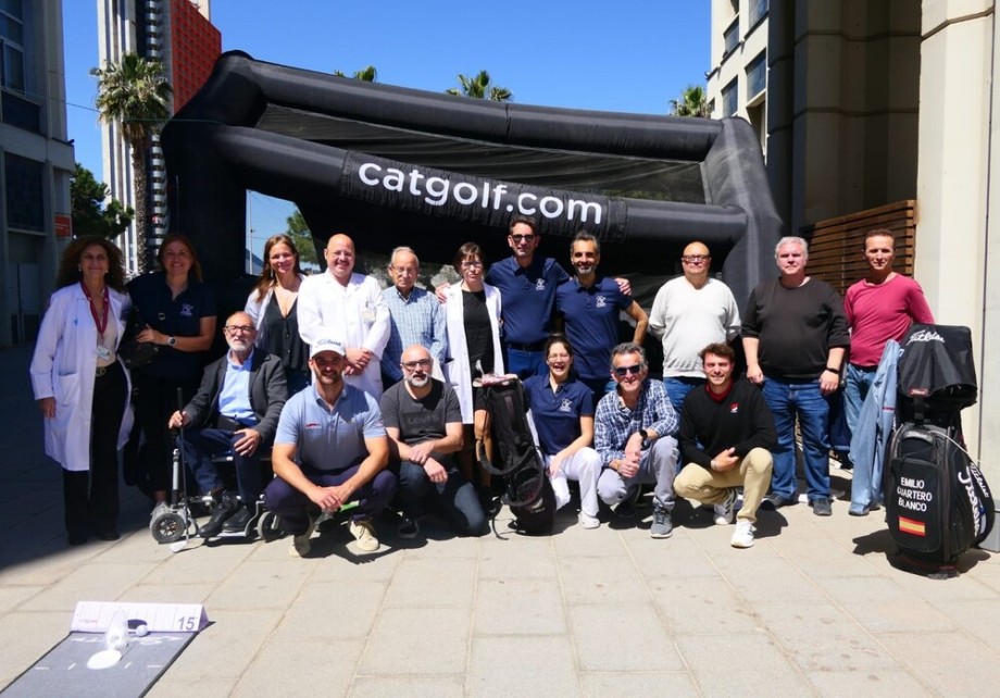 Golf con Parkinson – El golf se promociona en el Hospital Duran i Reynals de Barcelona en el Día Mundial del Parkinson