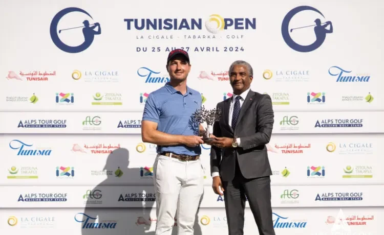 Gianmaria Rean Trinchero gana su 2º título en el Abierto de Golf de Túnez 2024