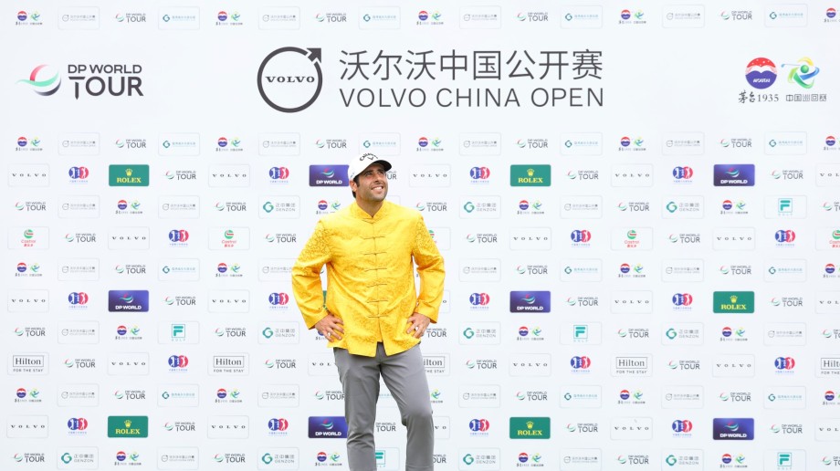 Victoria  Adrián Otaegui en el Volvo China Open
