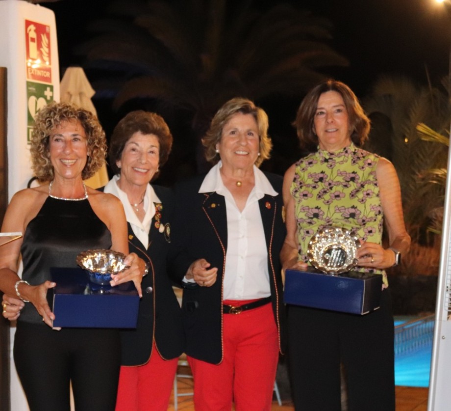 Nuevo éxito del Campeonato Internacional de AESGOLF Damas disputado en Tecina Golf