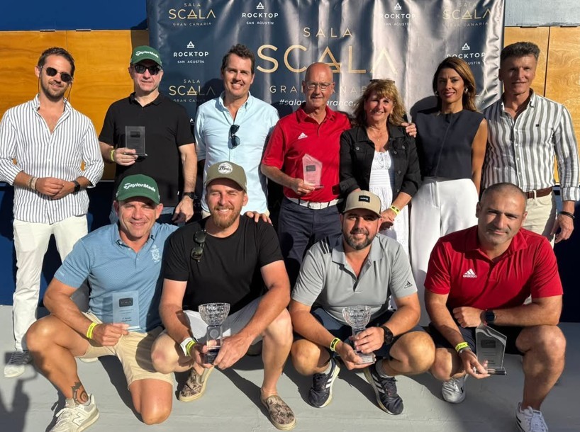 Victoria scratch para la pareja Tomás Arrieta y José Pazos en el I Torneo Sala Scala Gran Canaria