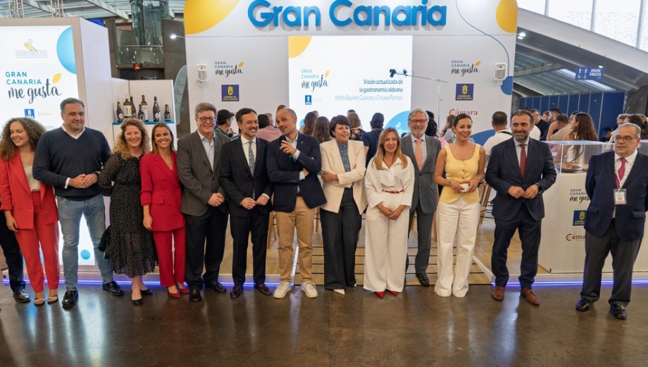 Gran Canaria inaugura su espacio en Gastrocanarias con una amplia representación de la Comarca Norte