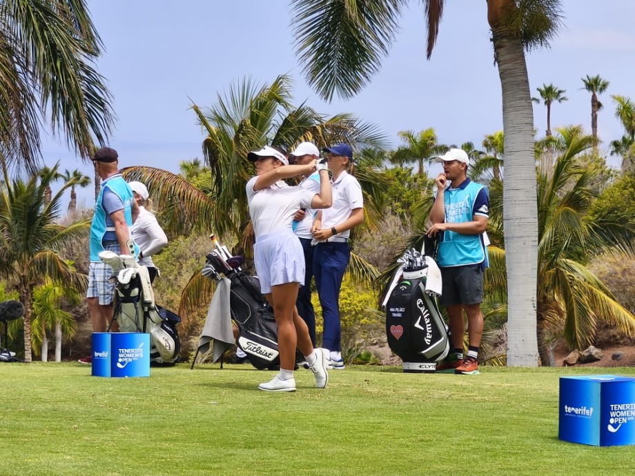 Ana Peláez brilla en Abama Golf y peleará por el triunfo en el Tenerife Women’s Open