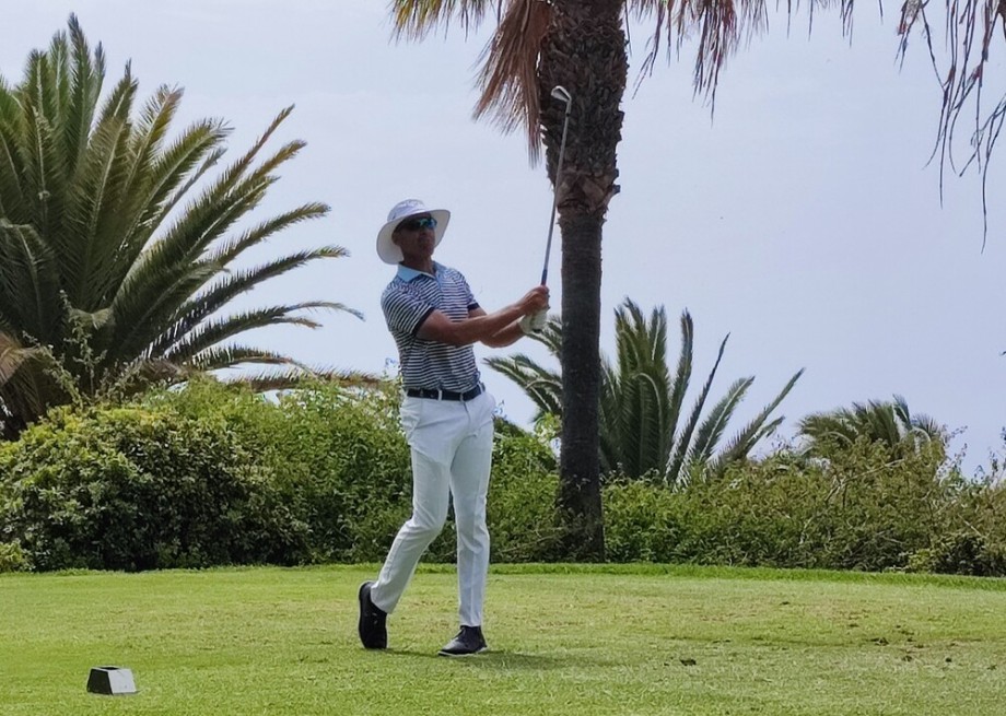 Álvaro Quirós, colíder tras la segunda jornada del Fred. Olsen Alps de La Gomera.