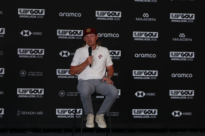 Cameron Smith: "Valderrama ha sido una excelente preparación para el The Open"
