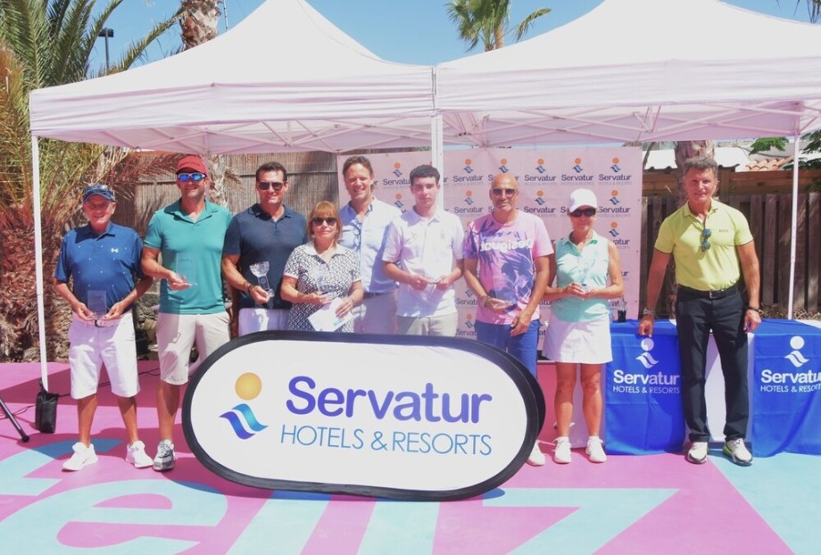 Armando Juárez ganador scratch del I Torneo de Golf Servatur Hotels & Resorts