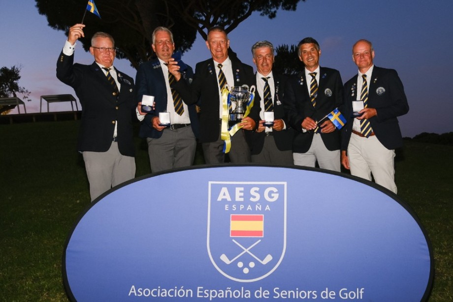  Gran éxito en el Campeonato de Europa Senior ESGA por equipos celebrado en Golf El Rompido 
