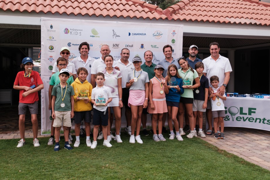 Josepe y Paula Núñez se llevan la segunda cita del Circuito Familiar de Golf Canarias 2025 en Maspalomas Golf