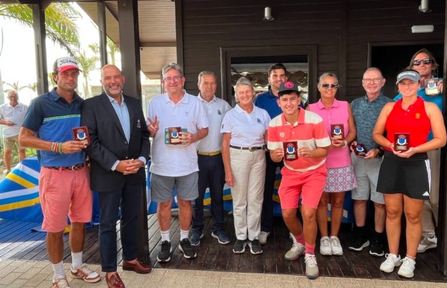 Alicia Fajardo y Cristian Linares brillan en Meloneras Golf by Lopesan