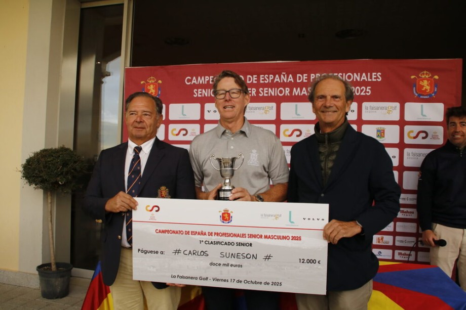 Carlos Suneson conquista su segundo Campeonato de España Senior en un final de infarto en La Faisanera