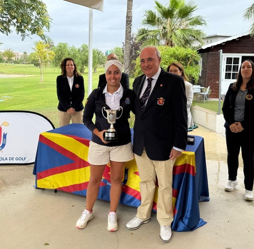 Rotunda victoria de María Velázquez en el Campeonato de España Femenino de Pitch & Putt 2025