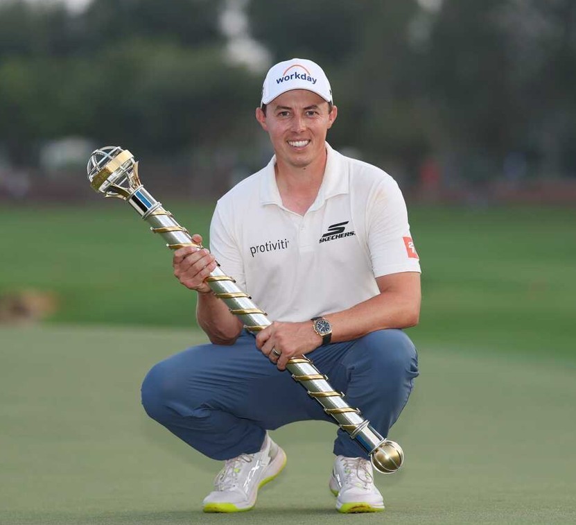 Matt Fitzpatrick consigue su triplete en el DP World Tour Championship