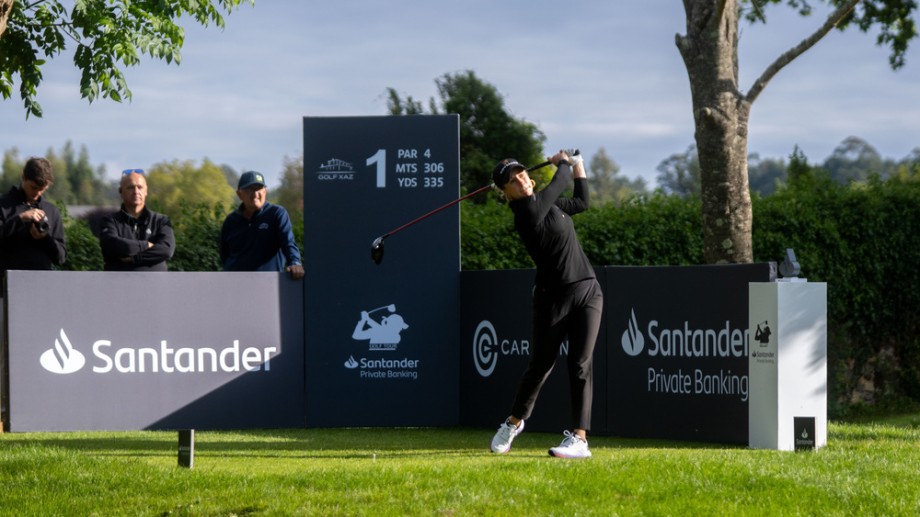 Maria Vittoria Corbi y Emma Lundgren comparten el liderato en el Santander Golf Tour La Coruña 