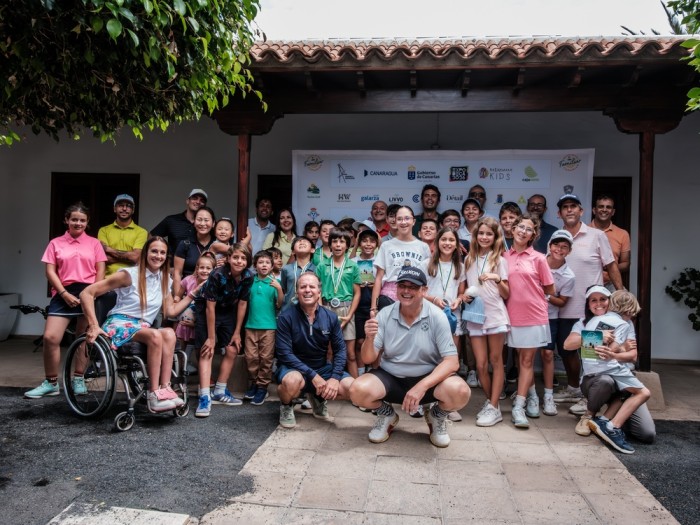 Los hermanos Alberto y Tomás DÃaz, primeros lÃderes del Circuito de Golf Familiar Canarias 2026