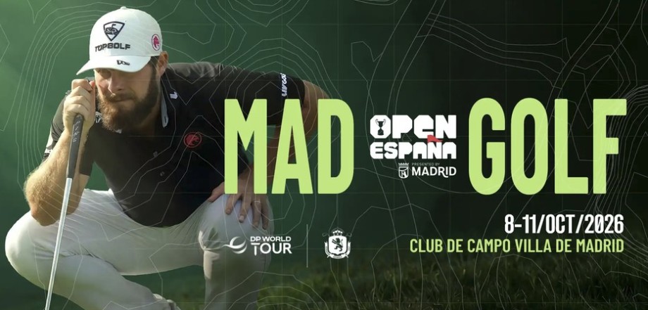 Tyrrell Hatton, se une a la fiesta del Open de España Presented By Madrid