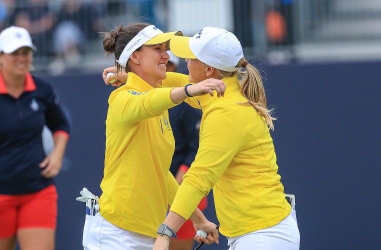 La Solheim Cup busca dueño: Europa y Estados Unidos llegan empatadas al domingo