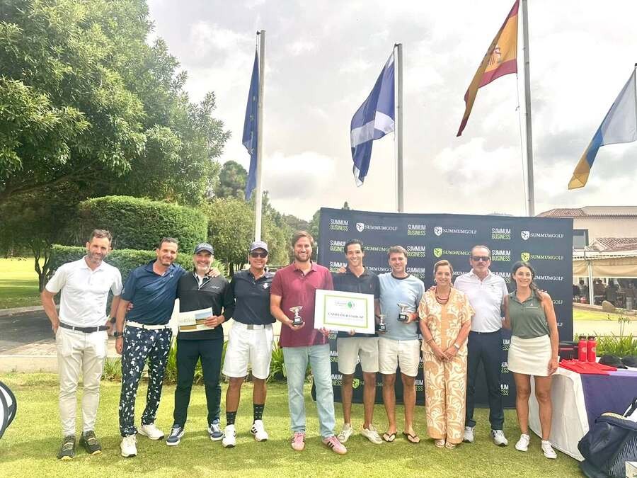 Gran fiesta del golf en la primera edición del Summun Busines Tenerife