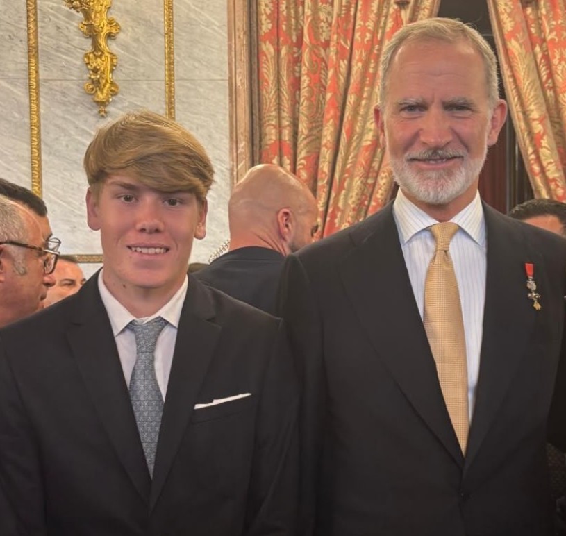Javier de Bethencourt Duque, del reconocimiento deportivo al Palacio Real
